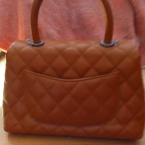 Chanel Carmel caviar handbag